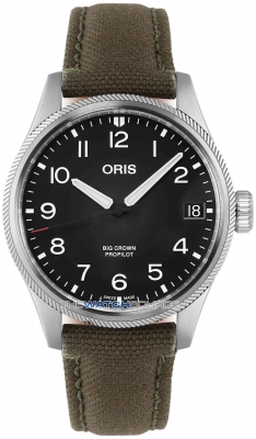 Buy this new Oris Big Crown ProPilot Date 41mm 01 751 7761 4164-07 3 20 03LC mens watch for the discount price of £1,440.00. UK Retailer.